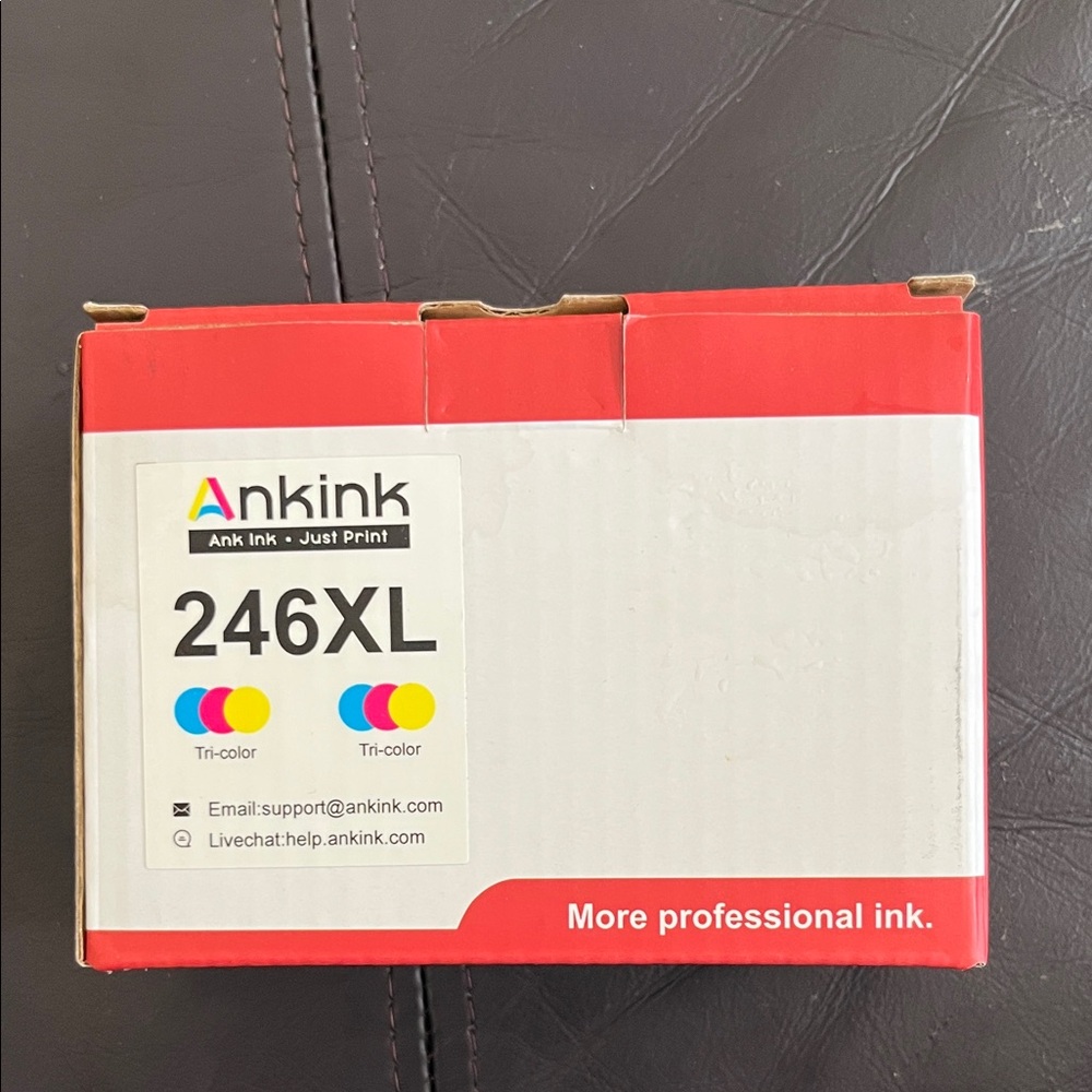 NIB Anklink 2 Pack Tri Color Ink 246XL
